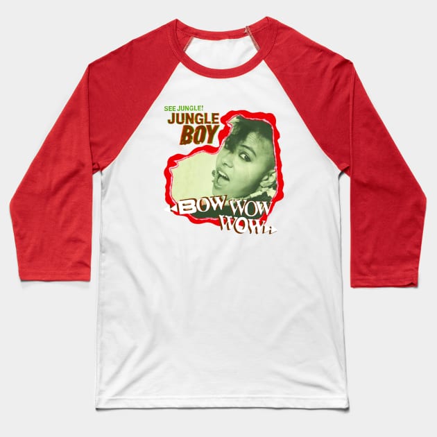 Bow Wow Wow Jungle Boy RARE Baseball T-Shirt by Pop Fan Shop